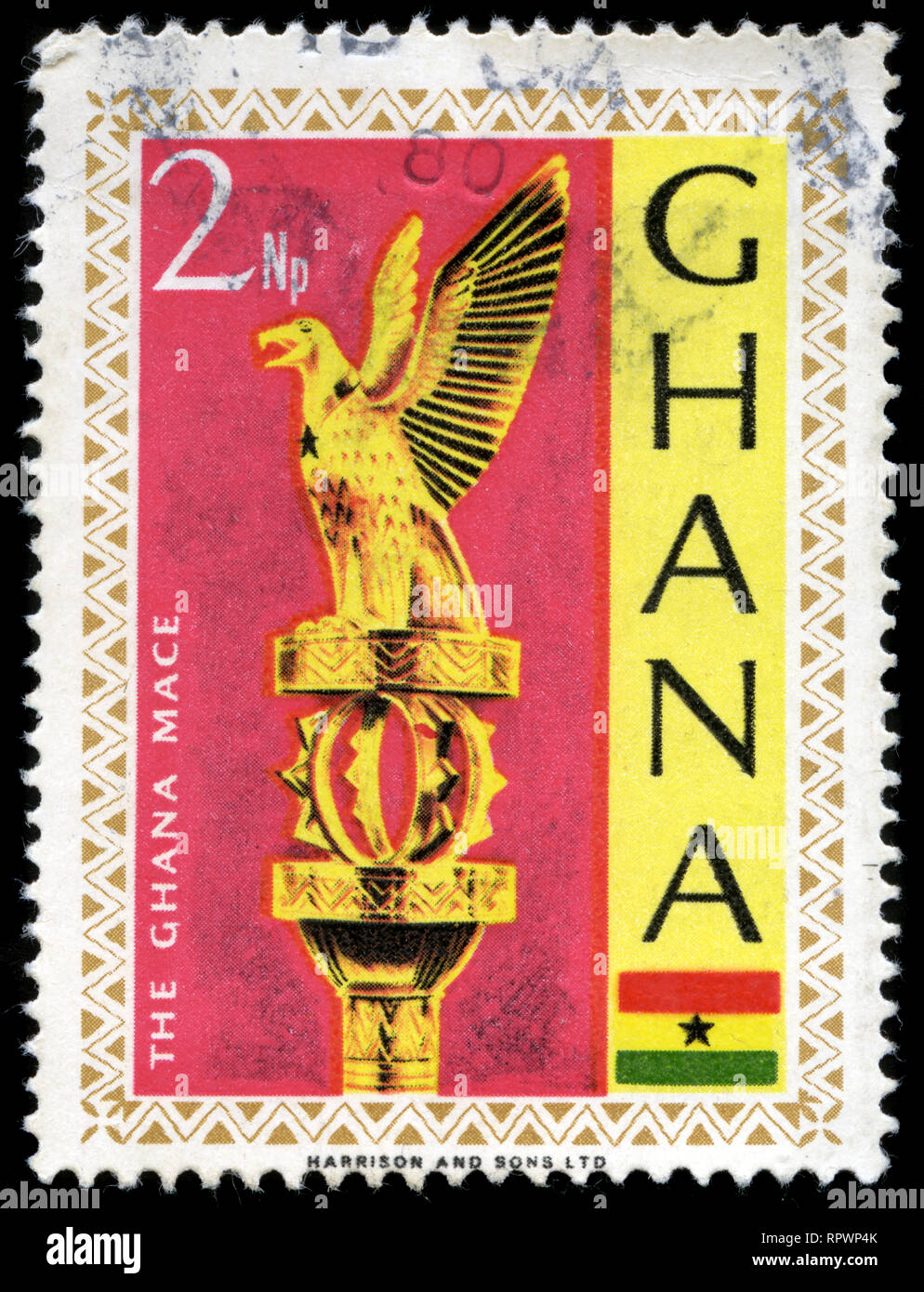 Postage stamp from Ghana in the Definitives series issued in 1967 Stock Photo