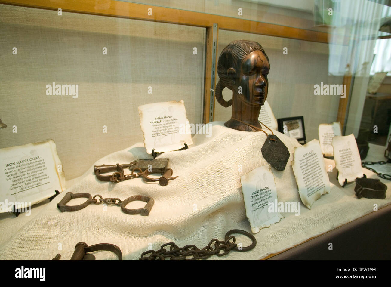 Ohio Underground Railroad Exhibit in the Homestead Museum at the Bob