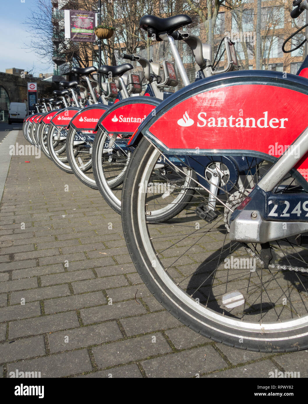 santander bike dock
