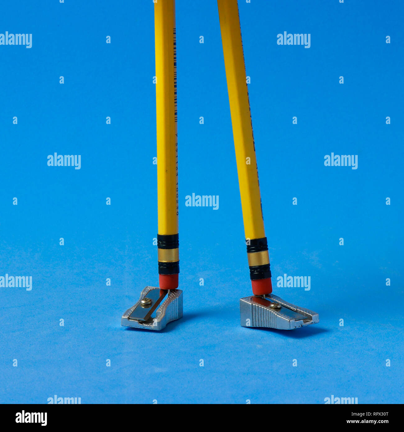 Conceptual legs Stock Photo