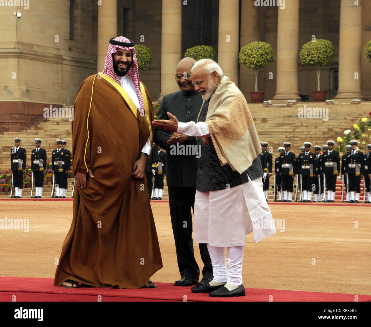 President Ram Nath Kovind, Prime Minister Narendra Modi and Saudi ...