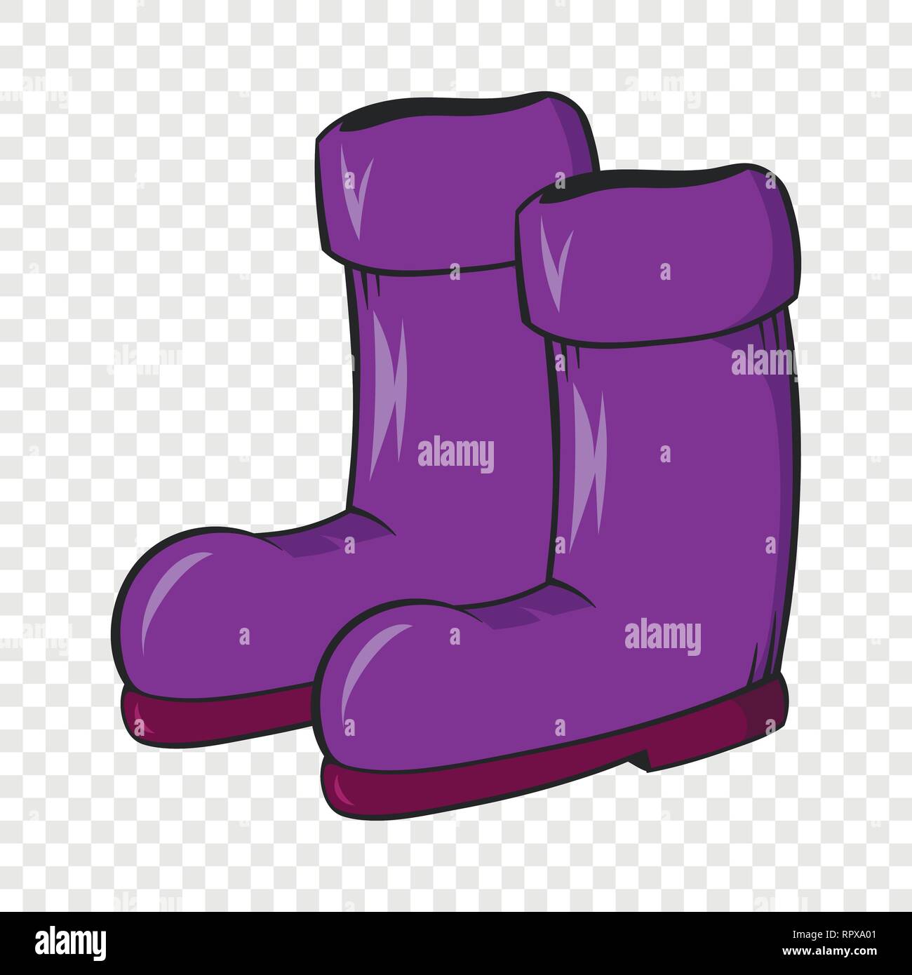 Rubber Boots Icon Cartoon Style Stock Vector Image And Art Alamy 4114