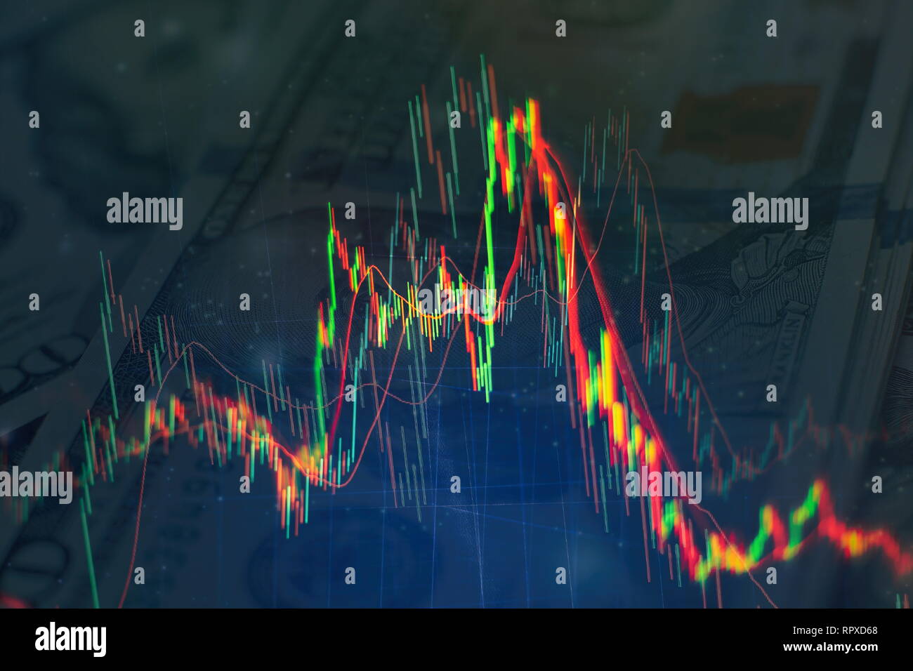 Business Success And Growth Concept Stock Market Business Graph - 