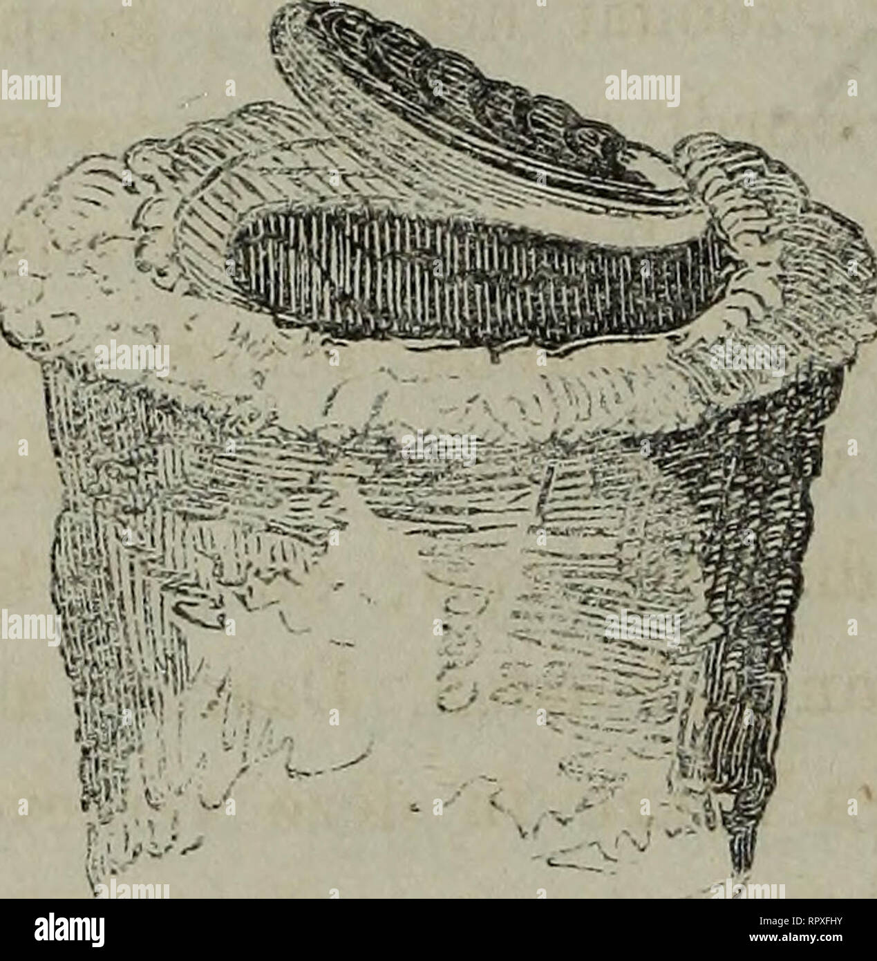 Album der Natuur. 66 NATUURHISTORISCHE SCHETS. Nest eener metsel-spin,  volgens VfESTVfOUD. nest van de ware toater-spm, onder den waterspiegel  geplaatst, is mij gebleken waterdigt vervaardigd te zijn. Even zoo is er, image size:1269x1390