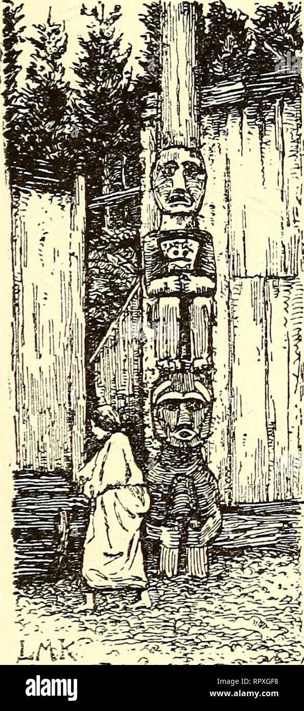 Carved figure on totem pole hi-res stock photography and images - Alamy