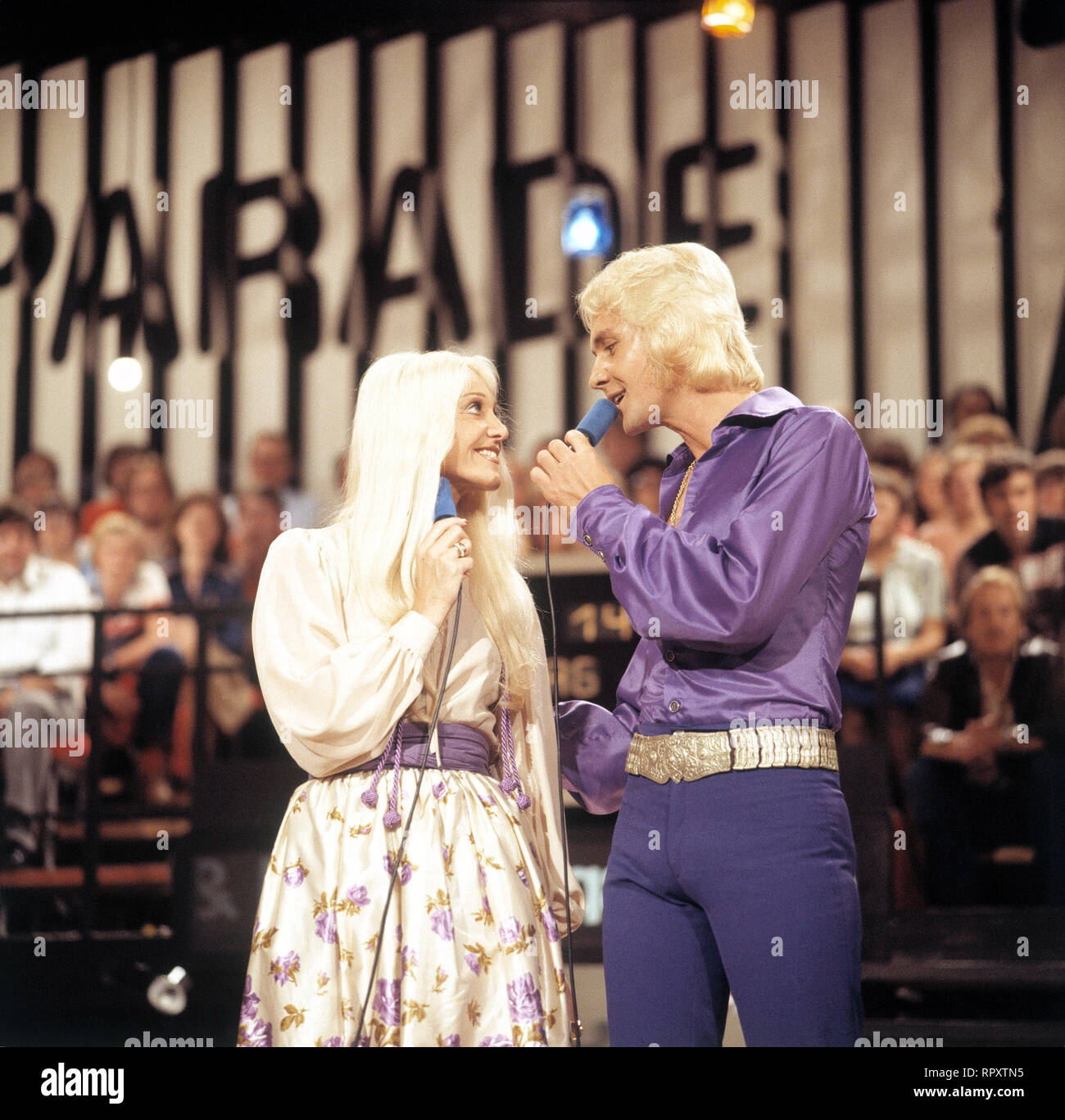 ADAM UND EVE / Schlager-Duo: ADAM UND EVE, Auftritt in der &amp;#39;Hitparade ...