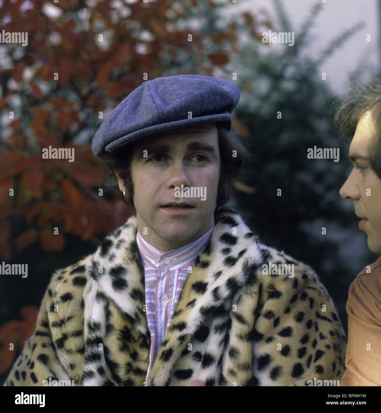 ELTON JOHN, born 25 March 1947 in Pinner, Middlesex, as Reginald