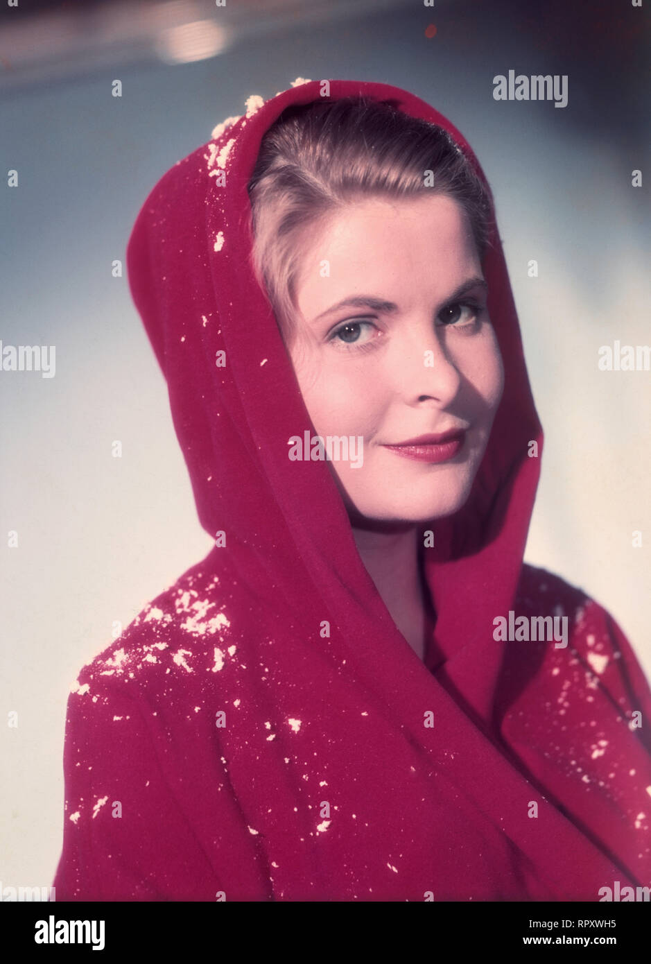 Die österreichische Schauspielerin Johanna Matz, ca. 1957. Austrian actress Johanna Matz, 1957. Stock Photo