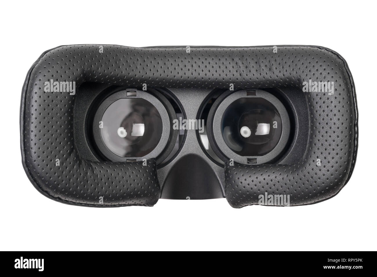 Virtual reality glasses isolated on white background Stock Photo