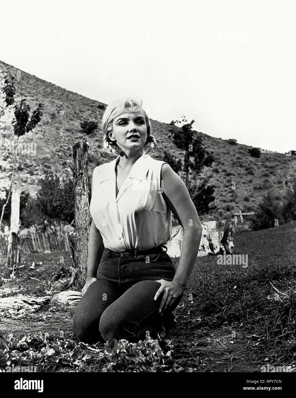 MARILYN MONROE, THE MISFITS, 1961 Stock Photo