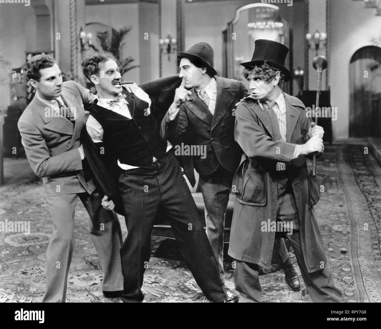 MARX BROTHERS, DUCK SOUP, 1933 Stock Photo