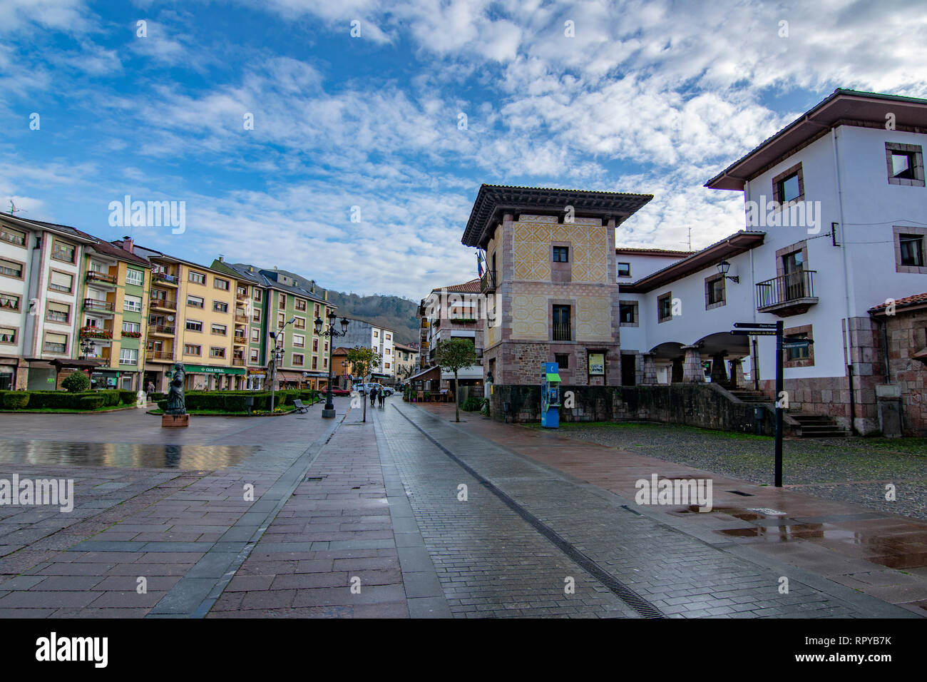 Cangas de Onis, Asturias, Spain; January 2016 Tower of the Palace