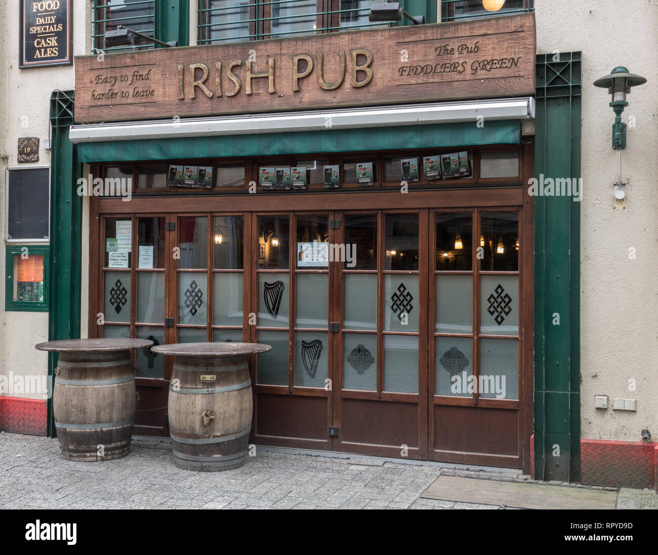 The Fiddlers Green Irish Pub. Oldenburg, Lower Saxony. Germany Stock Photo  - Alamy