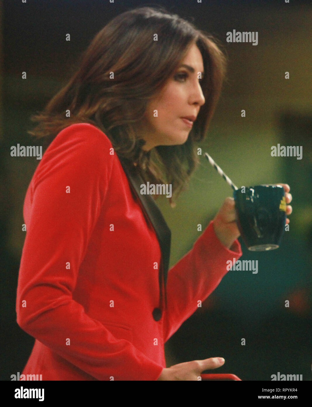 New York, NY, USA. 22nd Feb, 2019. Cecilia Vega at Good Morning America in New York City on