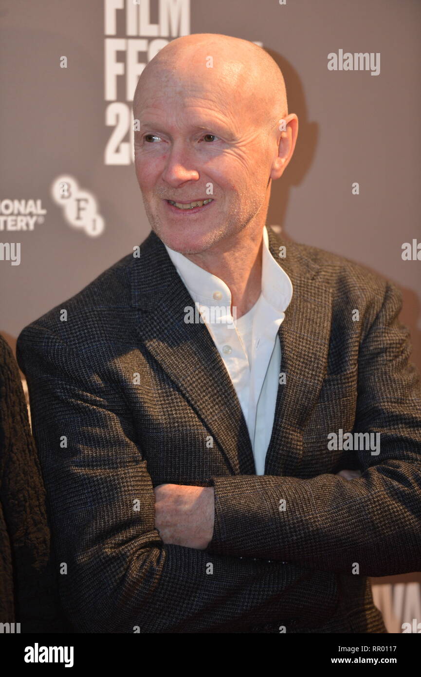 Glasgow, UK. 23 February 2019.  Red Carpet at the Glasgow Film Theatre for the Scottish Premier of the film, Yuli.  Directed by Iciar Bollain and written by Paul Laverty, starring actor, Carlos Acosta. Credit: Colin Fisher/Alamy Live News Stock Photo