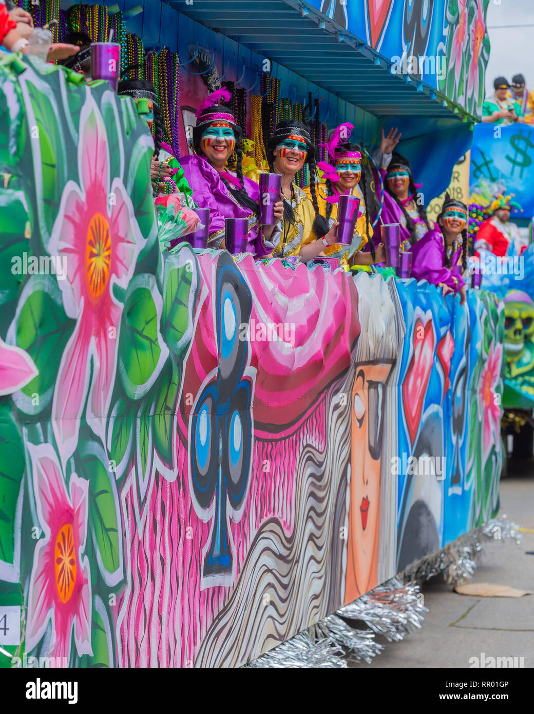 mardi gras day walking krewes