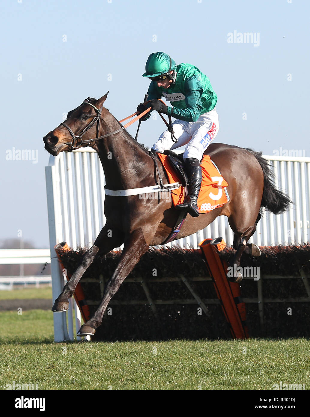 Fusil Raffles and Daryl Jacob clear the last flight before winning The ...