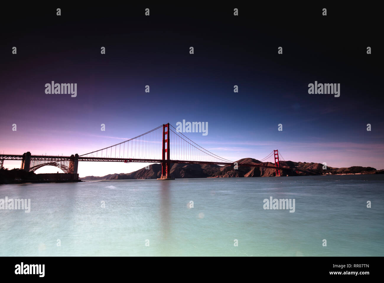 Golden Gate Bridge Stock Photo