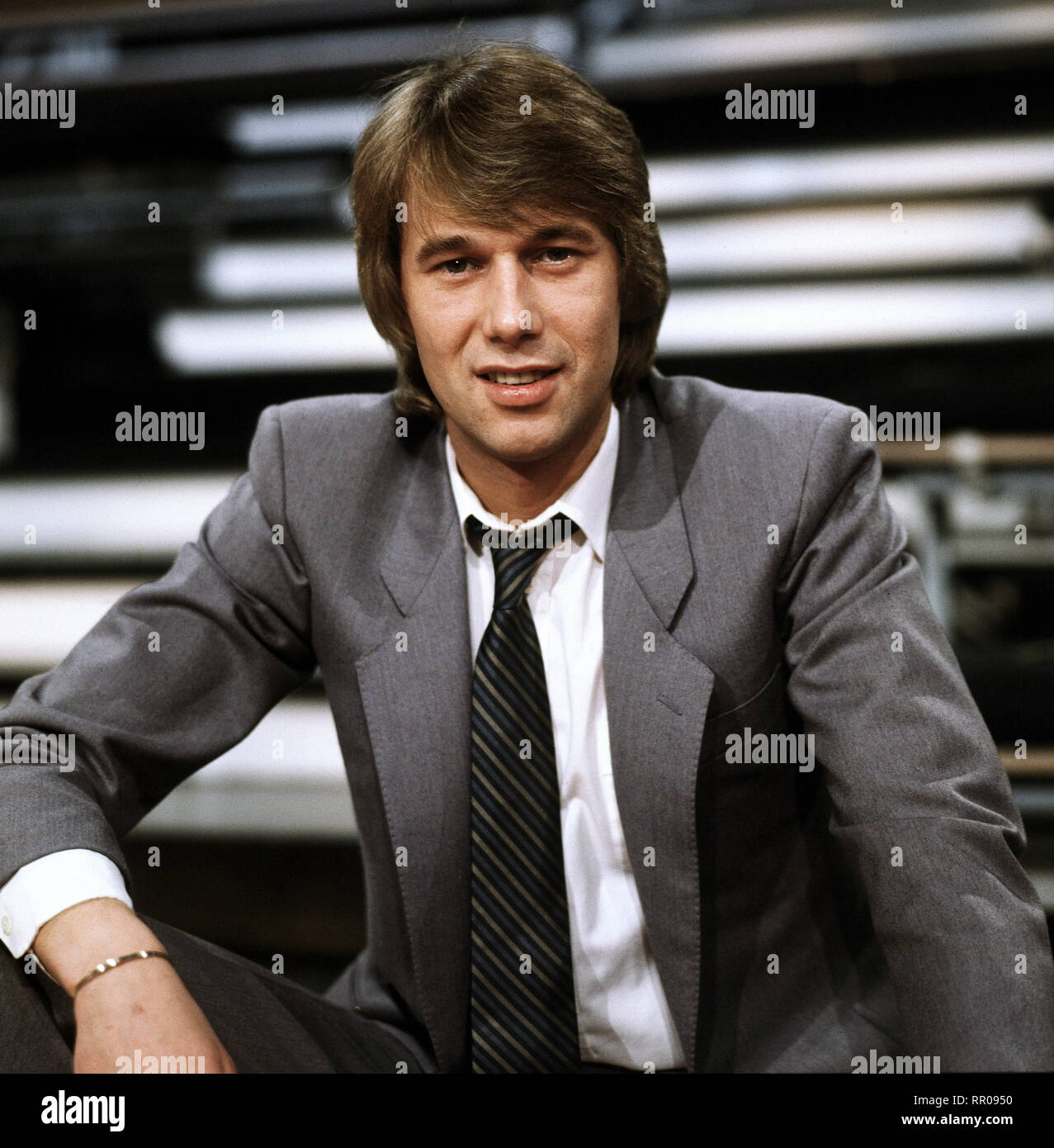 ROLAND KAISER, 80er Jahre / Überschrift: ROLAND KAISER Stock Photo - Alamy