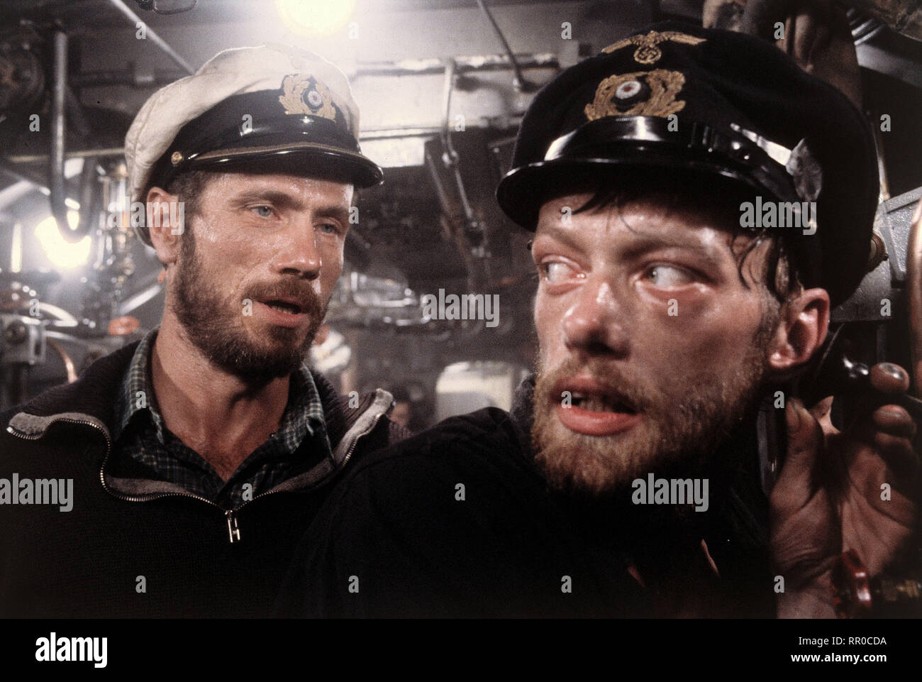 DAS BOOT / Teil 2 / BRD 1981 / Wolfgang Petersen / JÜRGEN PROCHNOW, ERWIN LEDER, 'Das Boot', 1981. 31240/# / Überschrift: DAS BOOT / BRD 1981 Stock Photo