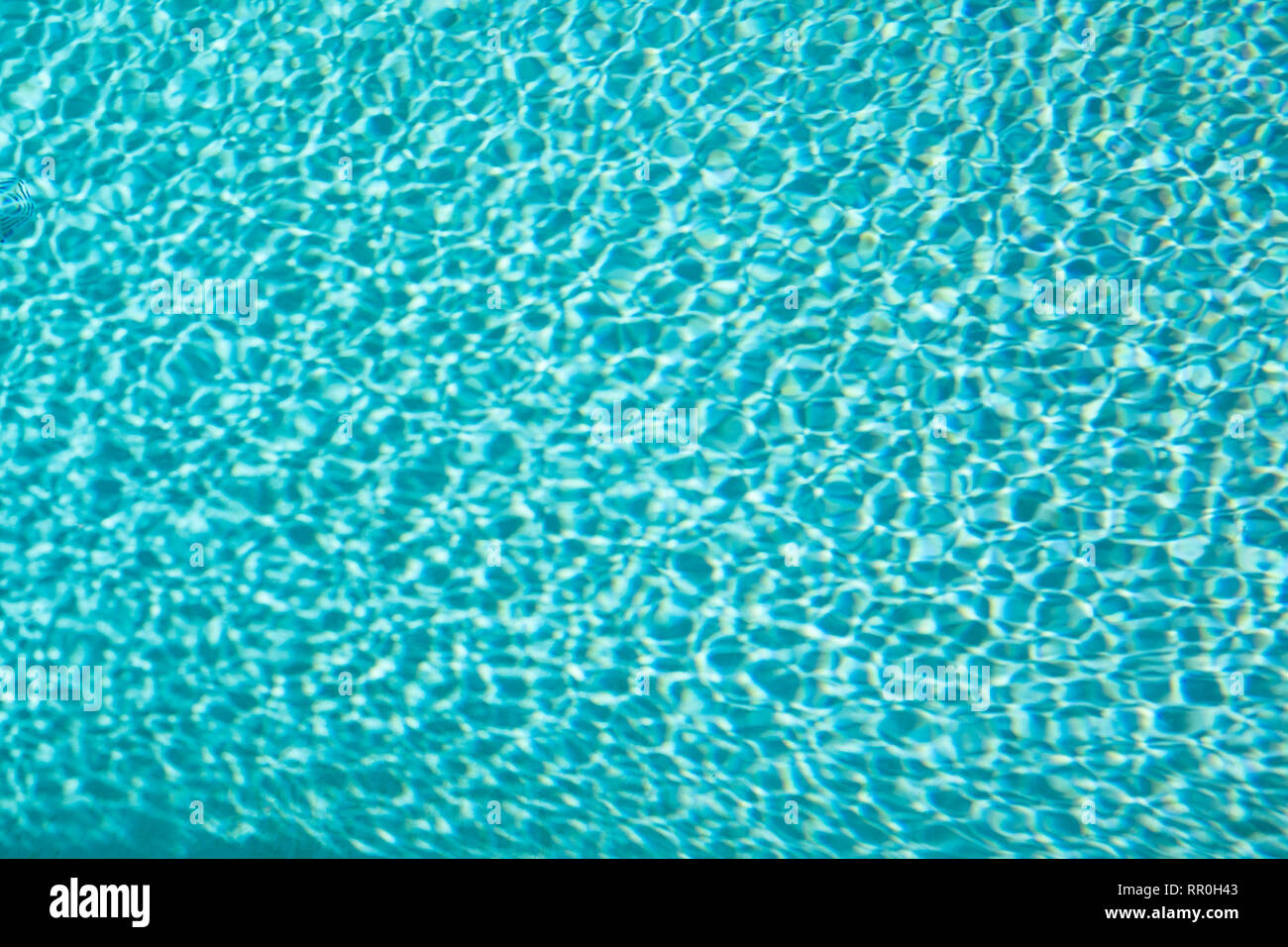Swimming pool water background Stock Photo
