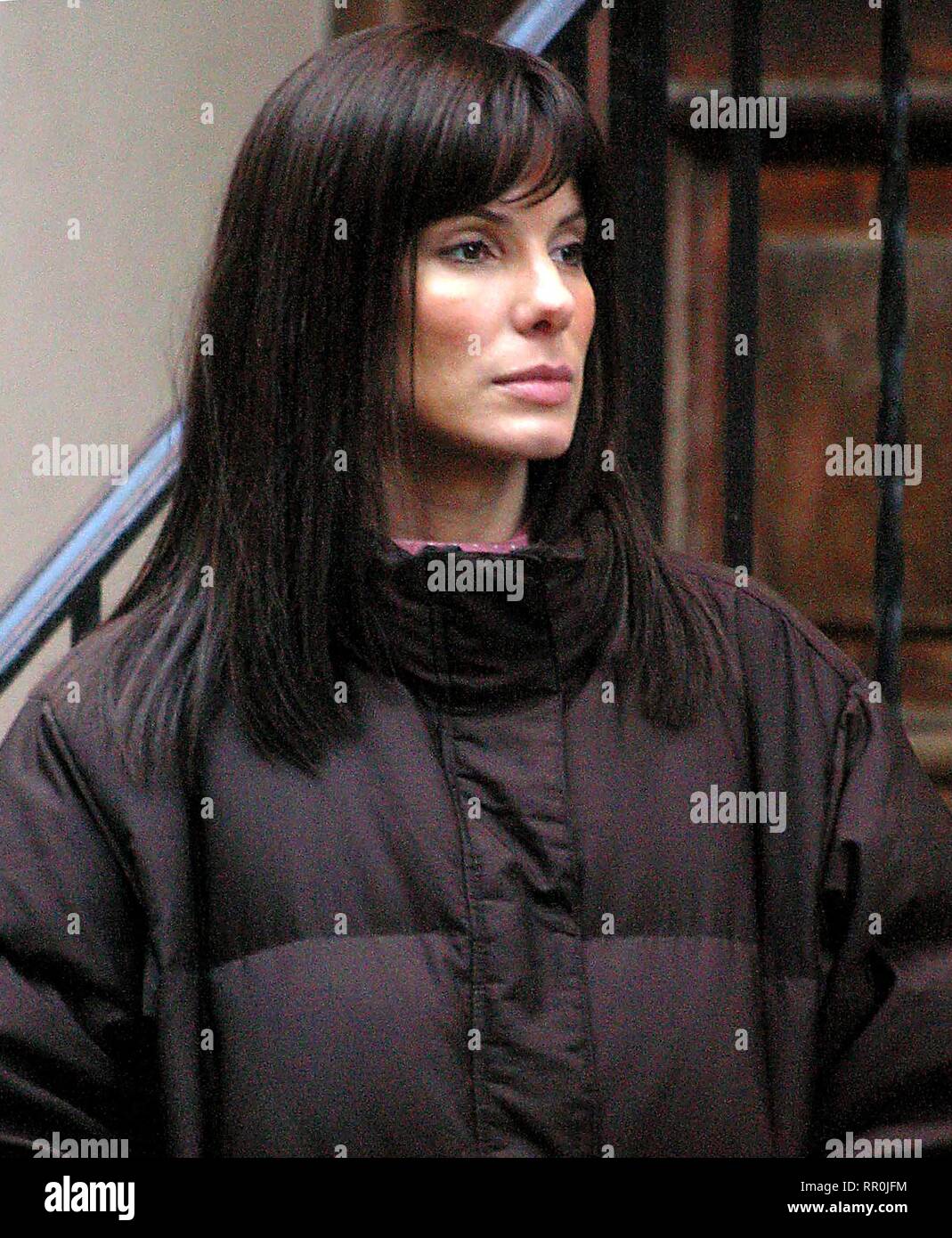 Sandra Bullock on the Set of New Film 'Two Week Notice' on 83st Between 1st and 2nd Ave in New York City Photo by: John Barrett/PhotoLink /MediaPunch Stock Photo