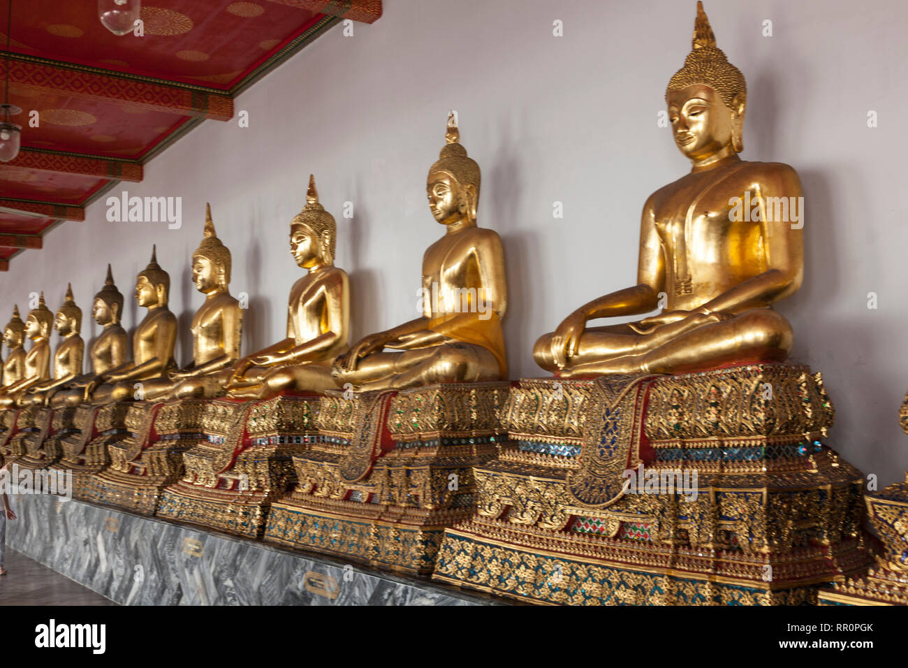 Wat Pho temple, Bangkok, Thailand Stock Photo