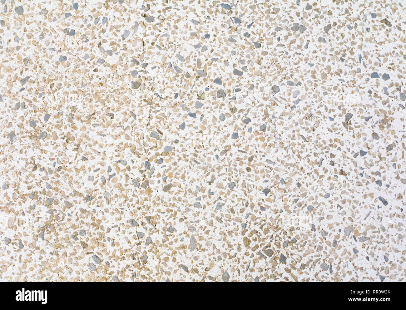 terrazzo flooring pattern old texture small stone black and crack ...