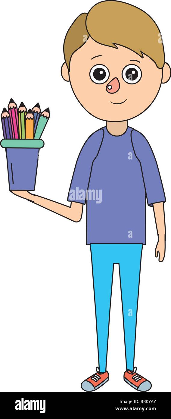 school education boy cartoon Stock Vector Image & Art - Alamy