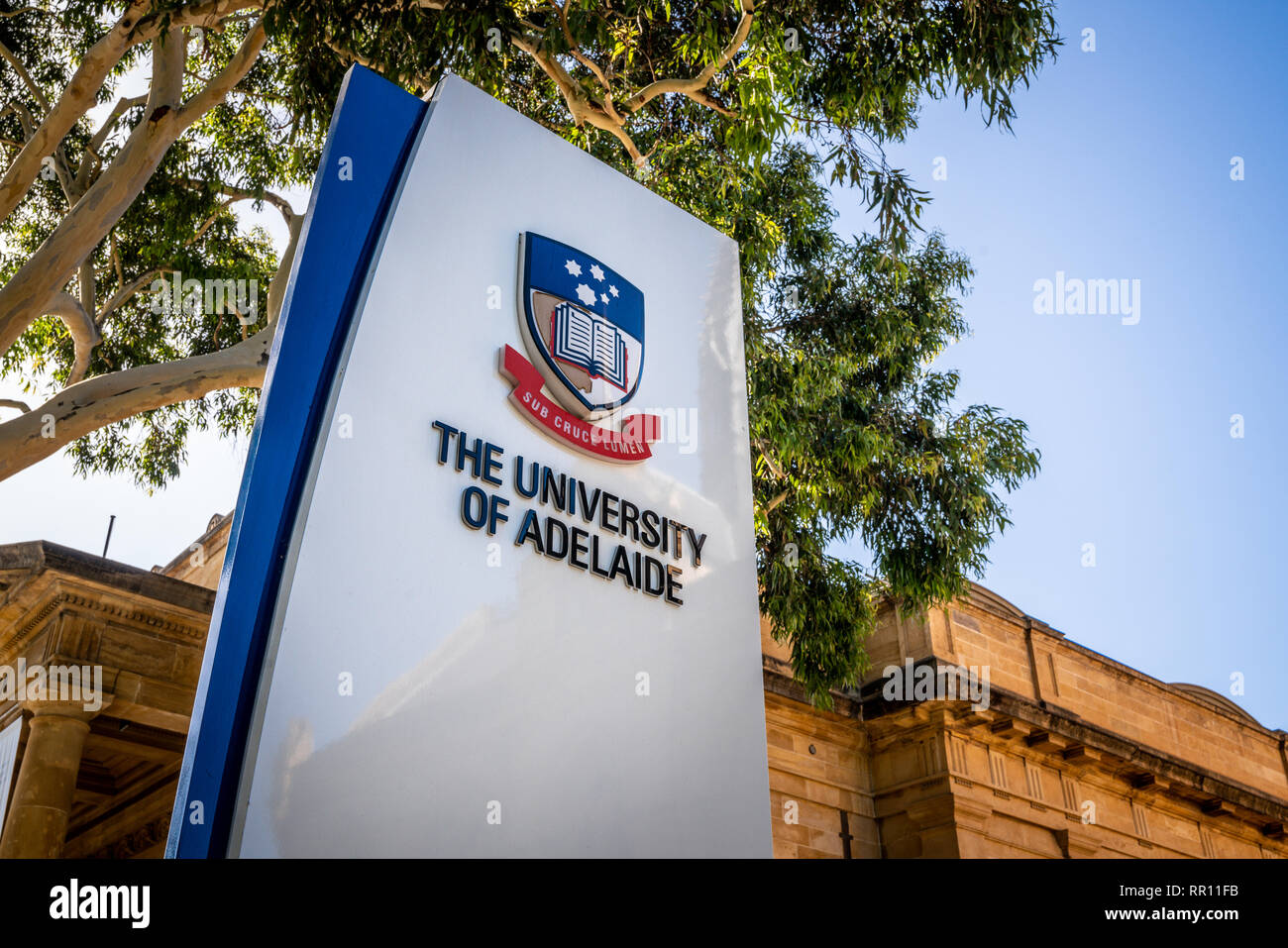 University of adelaide sign hires stock photography and images Alamy