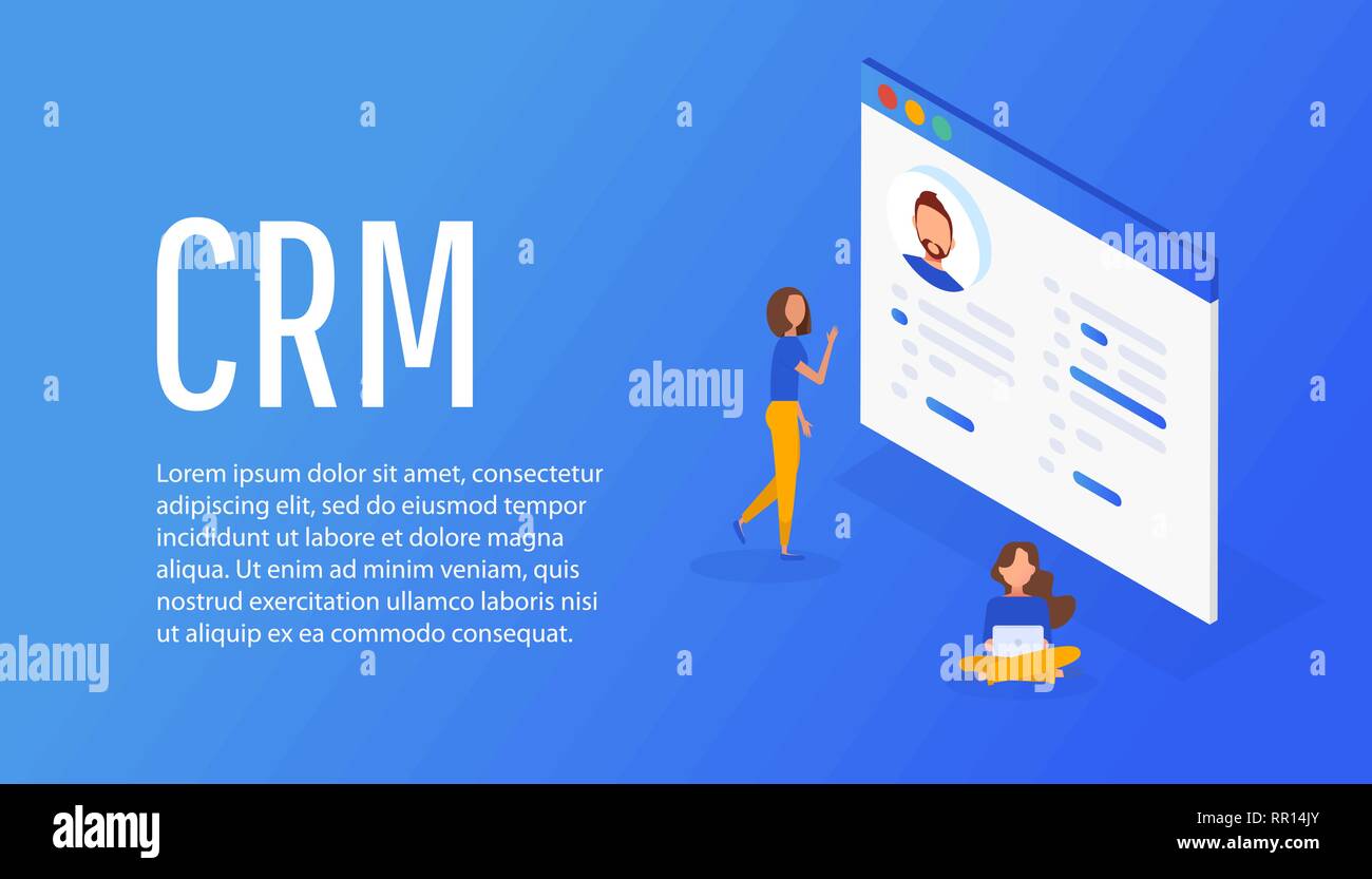 Customer Relationship Management - Customer Relationship Management Concept Filling Out Resumes Hiring Employees RR14JY 