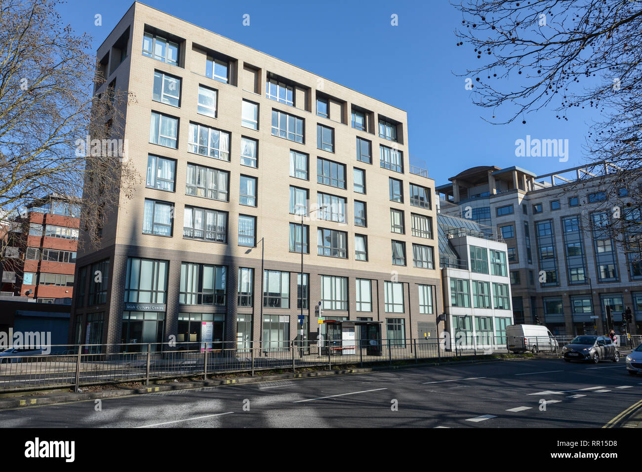 Irish Cultural Centre, Black's Road, Hammersmith, London, W6, UK Stock