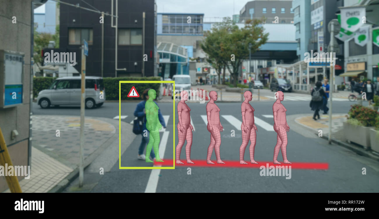 smart artificial intelligence in autonomous car with self driving