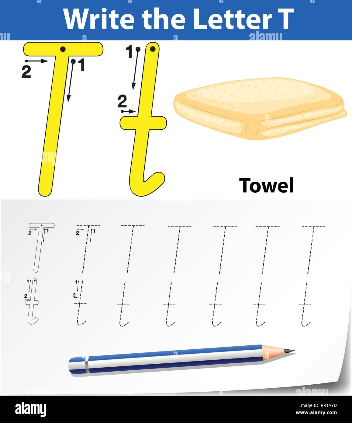 preschool alphabet worksheet stock photos preschool alphabet