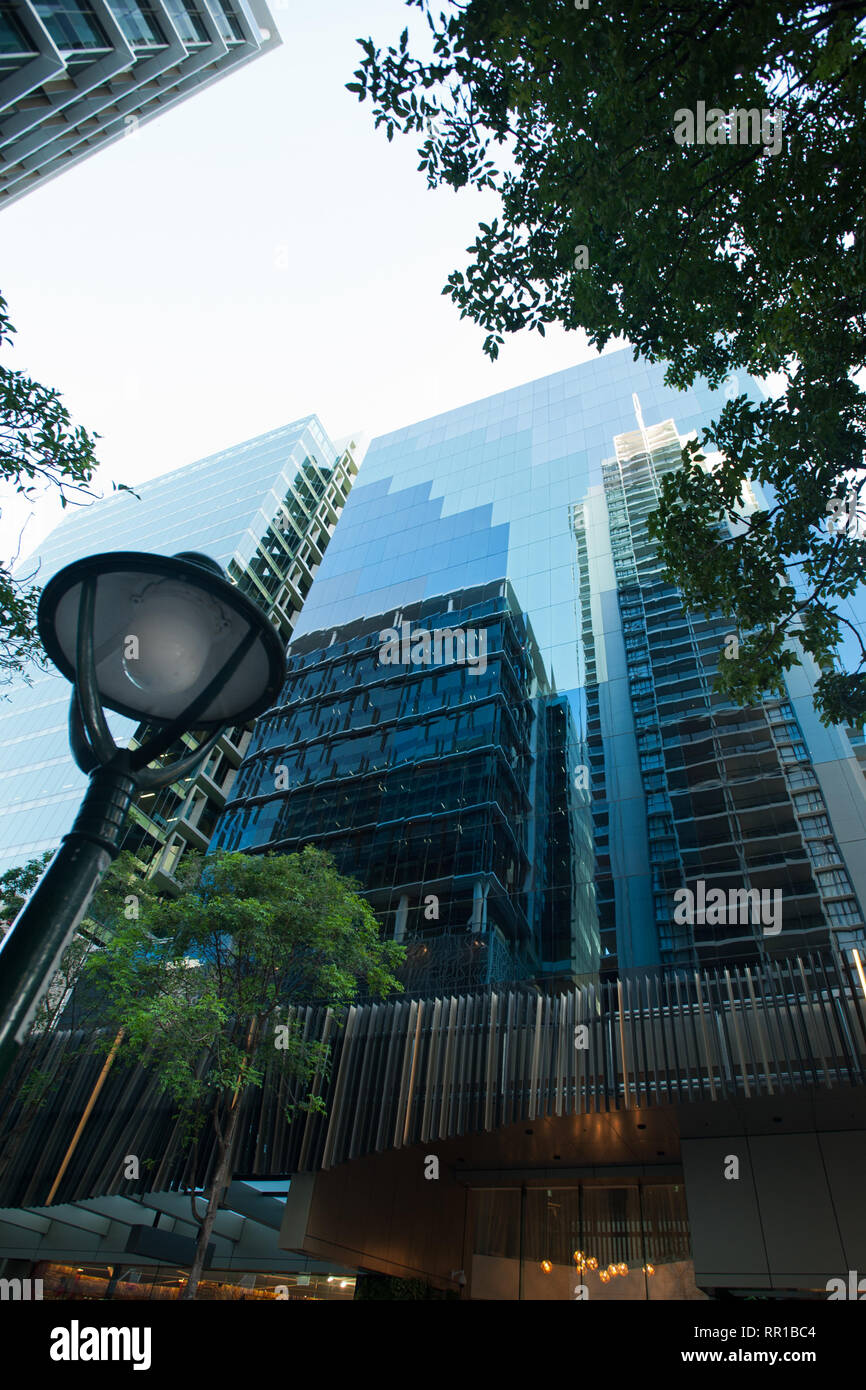 high rise in Brisbane city Stock Photo Alamy