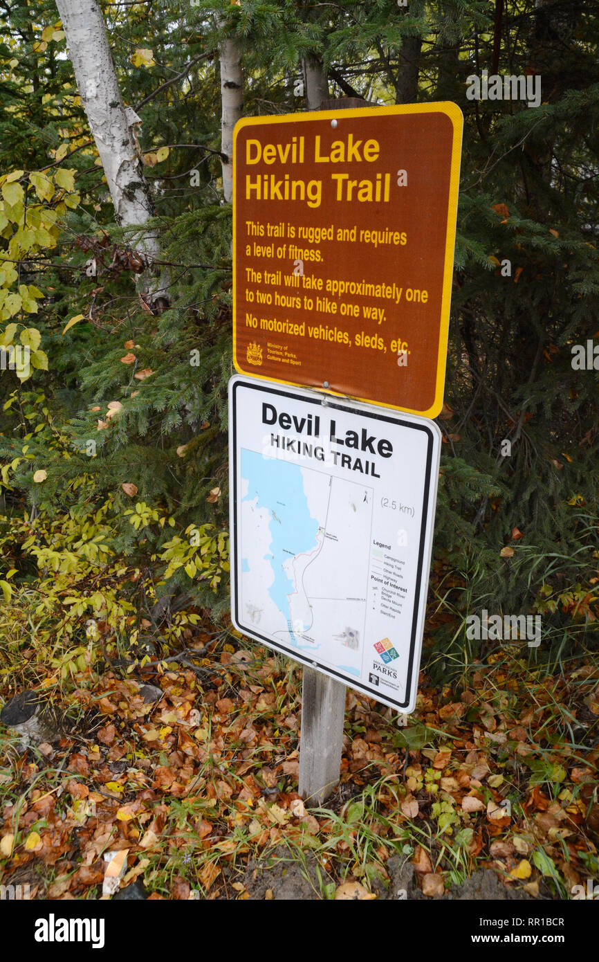 The trailhead