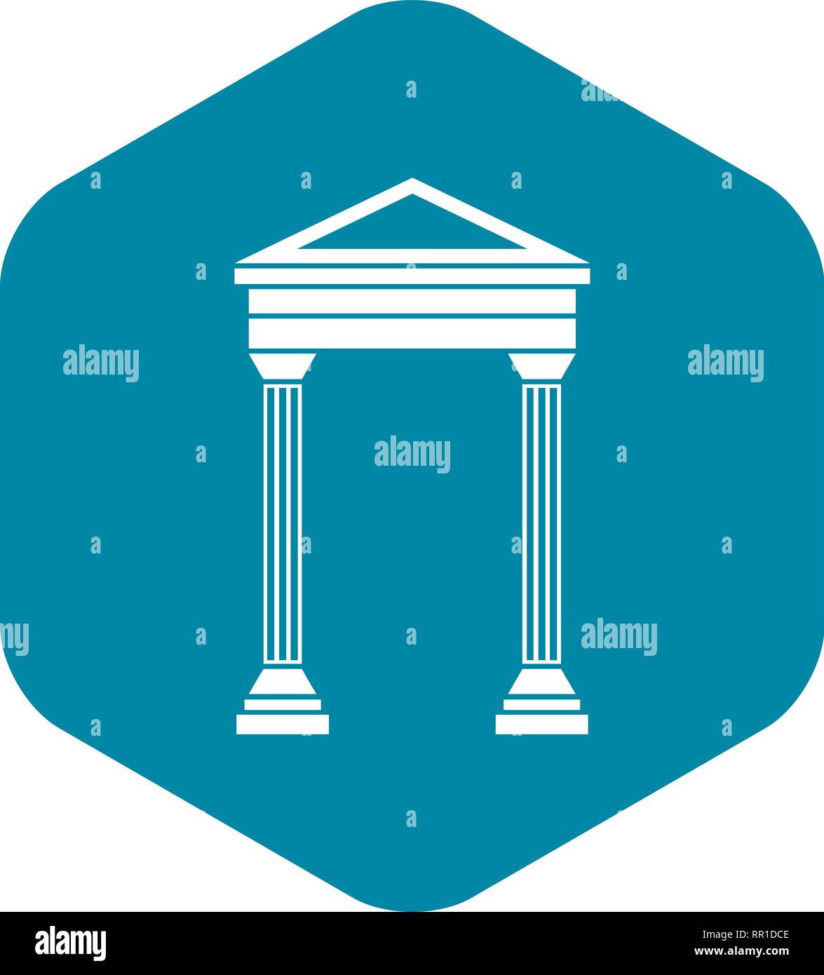 Arch icon, simple style Stock Vector Image & Art - Alamy