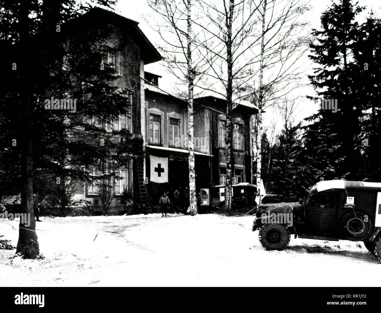 Front Exterior View Of A Country Villa That Has Been Converted