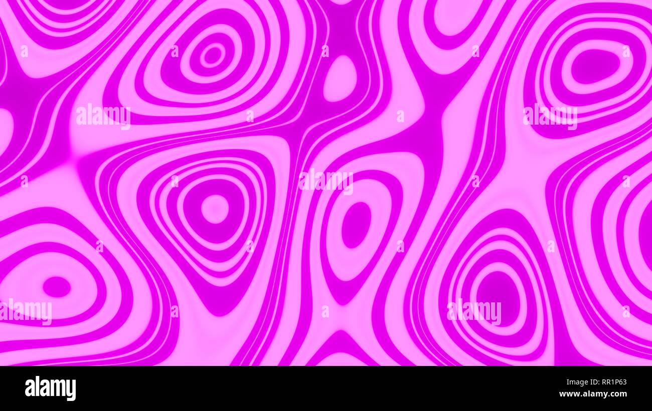 8K UHD Purple and Magenta Abstract Psychedelic Neon Blobs Wallpaper Stock Photo