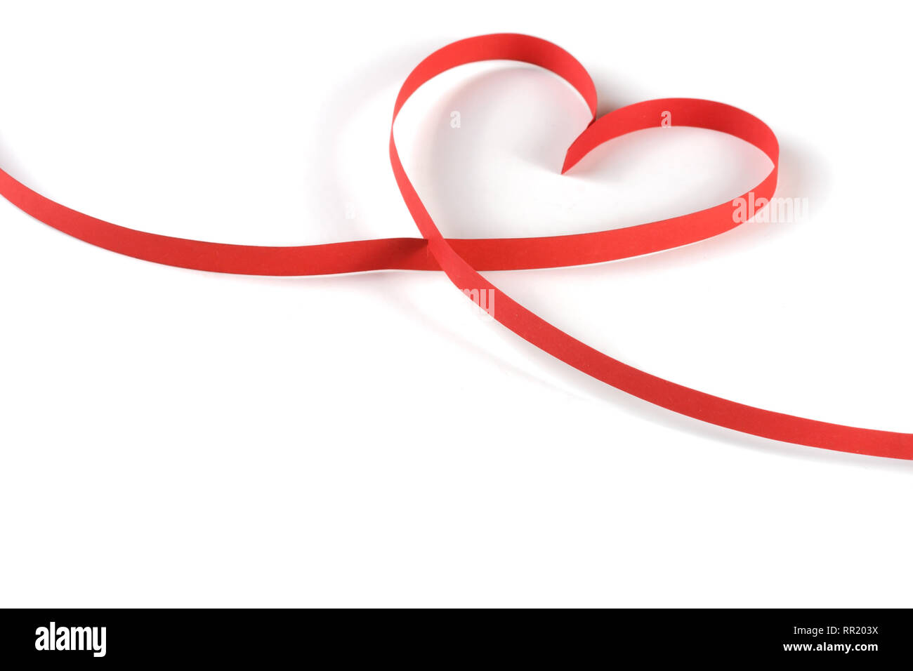 Corner ribbon copy space gift hi-res stock photography and images - Alamy