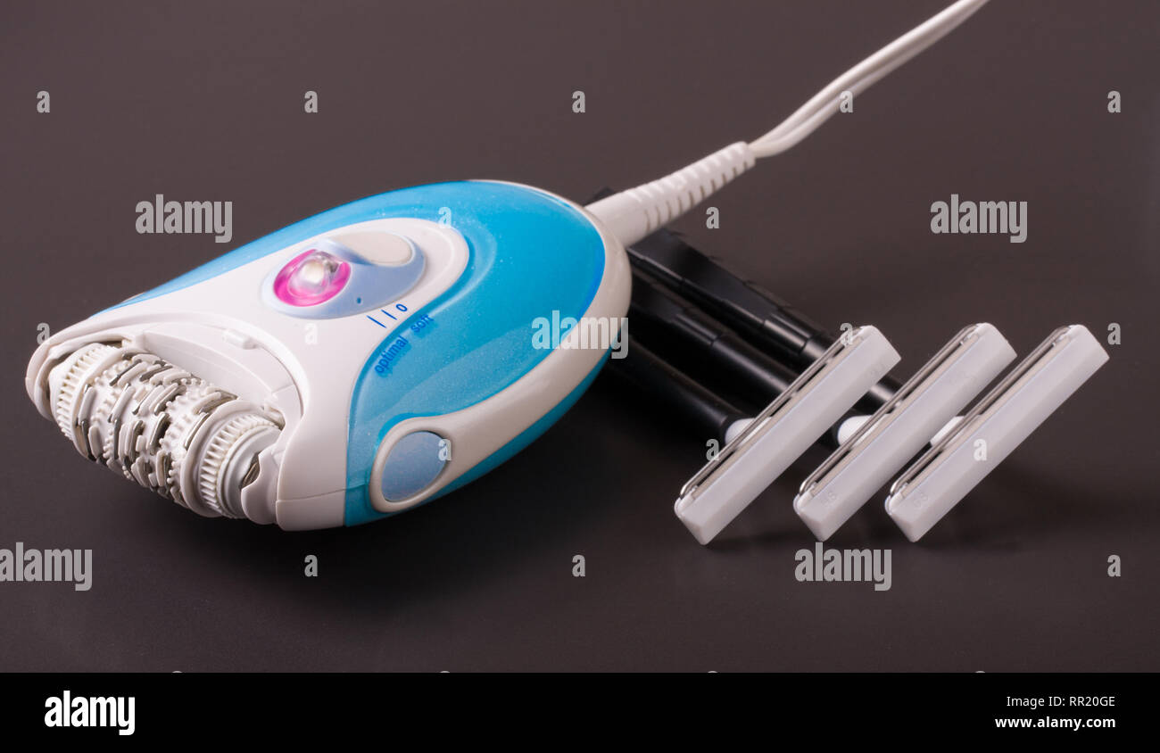 Epilator High Resolution Stock Photography and Images - Alamy