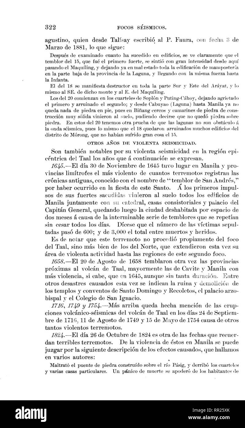El Archipielago Filipino Coleccion De Datos Geograficos Estadisticos Cronologicos Y Cientificos Relativos Al Mismo Entresacados De