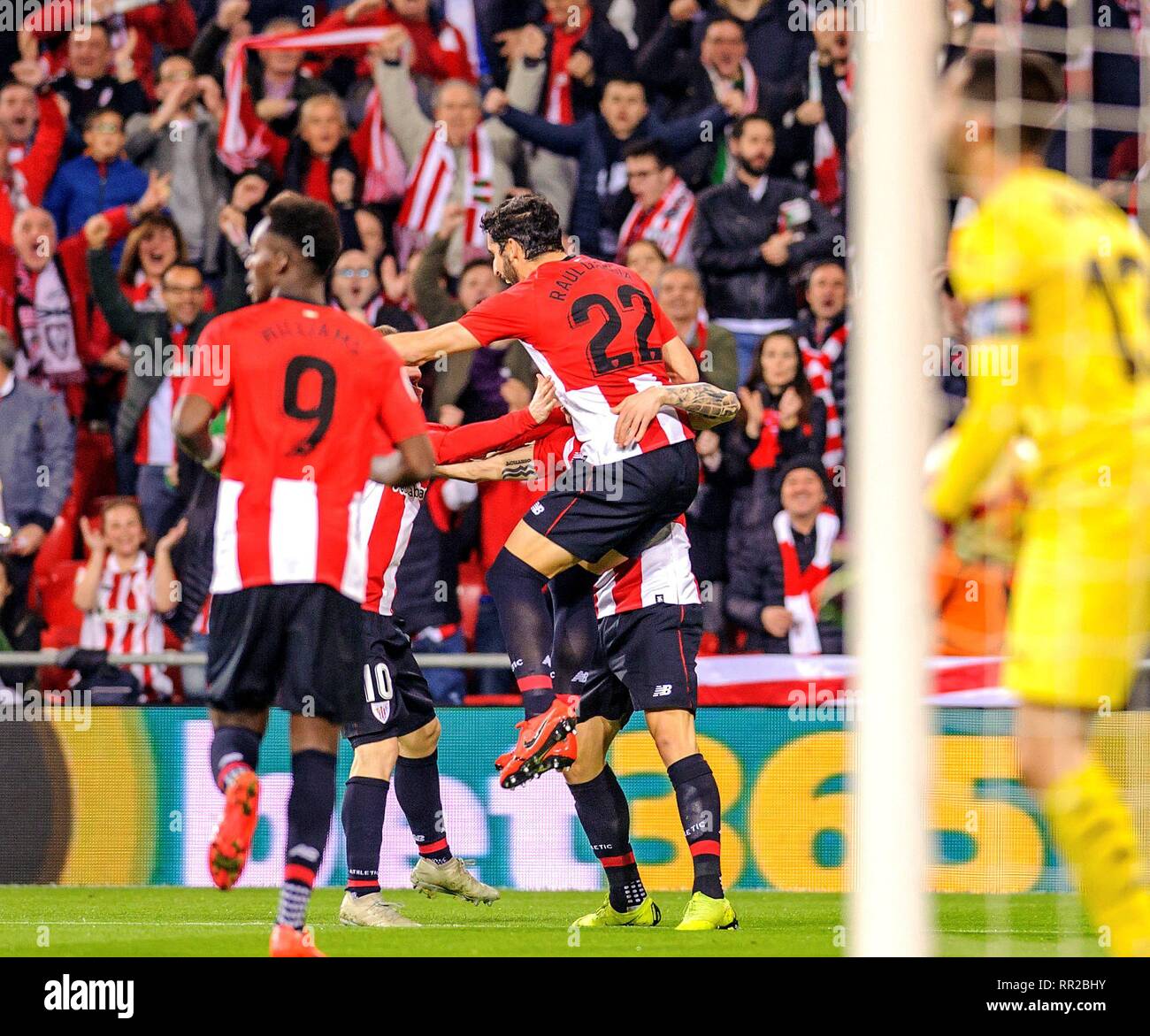 Bilbao Spain 23rd Feb 2019 Athletic Club Players