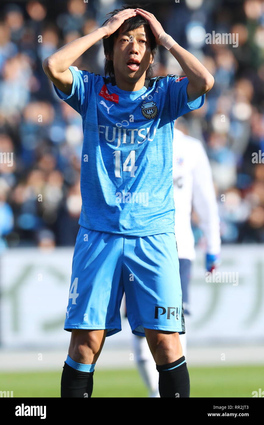 Kengo Nakamura Frontale February 23 19 Football Soccer 19 J1 League Match Between Kawasaki Frontale 0 0 F C Tokyo At Kawasaki Todoroki Stadium Kanagawa Japan Photo By Naoki Nishimura Aflo Sport Stock Photo Alamy