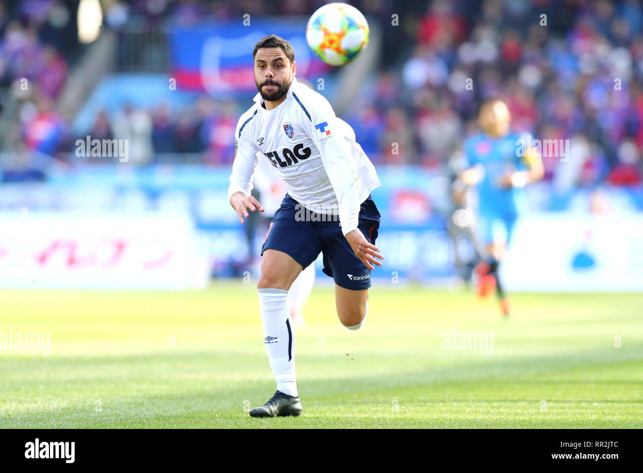 Diego Oliveira (FC Tokyo),  FEBRUARY 23, 2019 - Football / Soccer :  2019 J1 League match between Kawasaki Frontale 0-0 F.C. Tokyo at Kawasaki Todoroki Stadium, Kanagawa, Japan.  (Photo by Naoki Nishimura/AFLO SPORT) Stock Photo