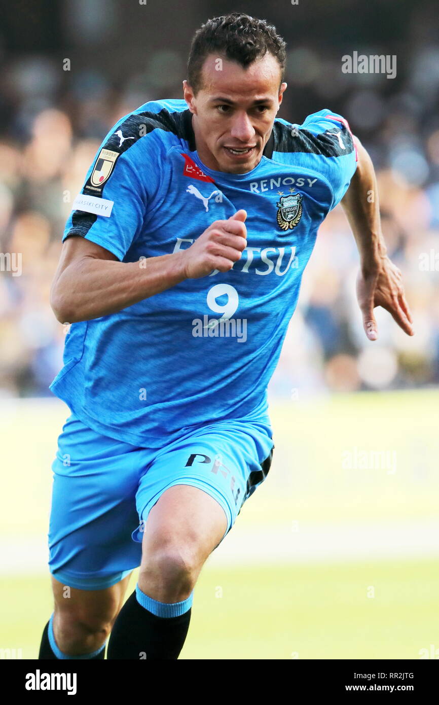 Leandro Damiao Frontale February 23 19 Football Soccer 19 J1 League Match Between Kawasaki Frontale 0 0 F C Tokyo At Kawasaki Todoroki Stadium Kanagawa Japan Photo By Naoki Nishimura Aflo Sport Stock Photo Alamy