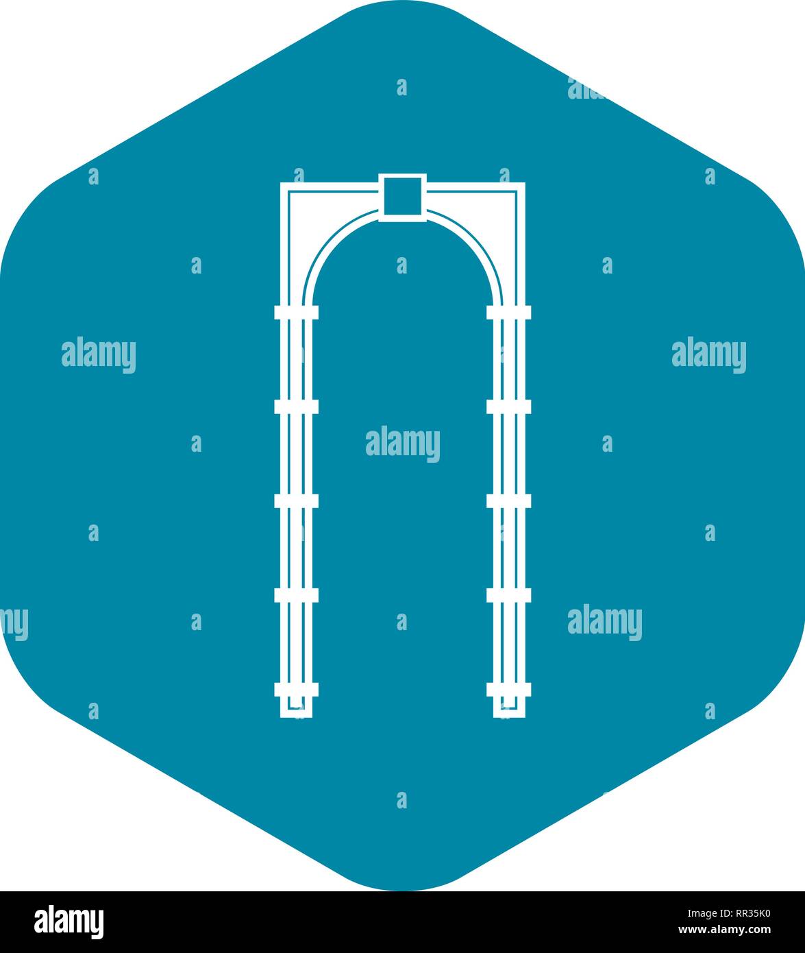 Arch icon, simple style Stock Vector Image & Art - Alamy