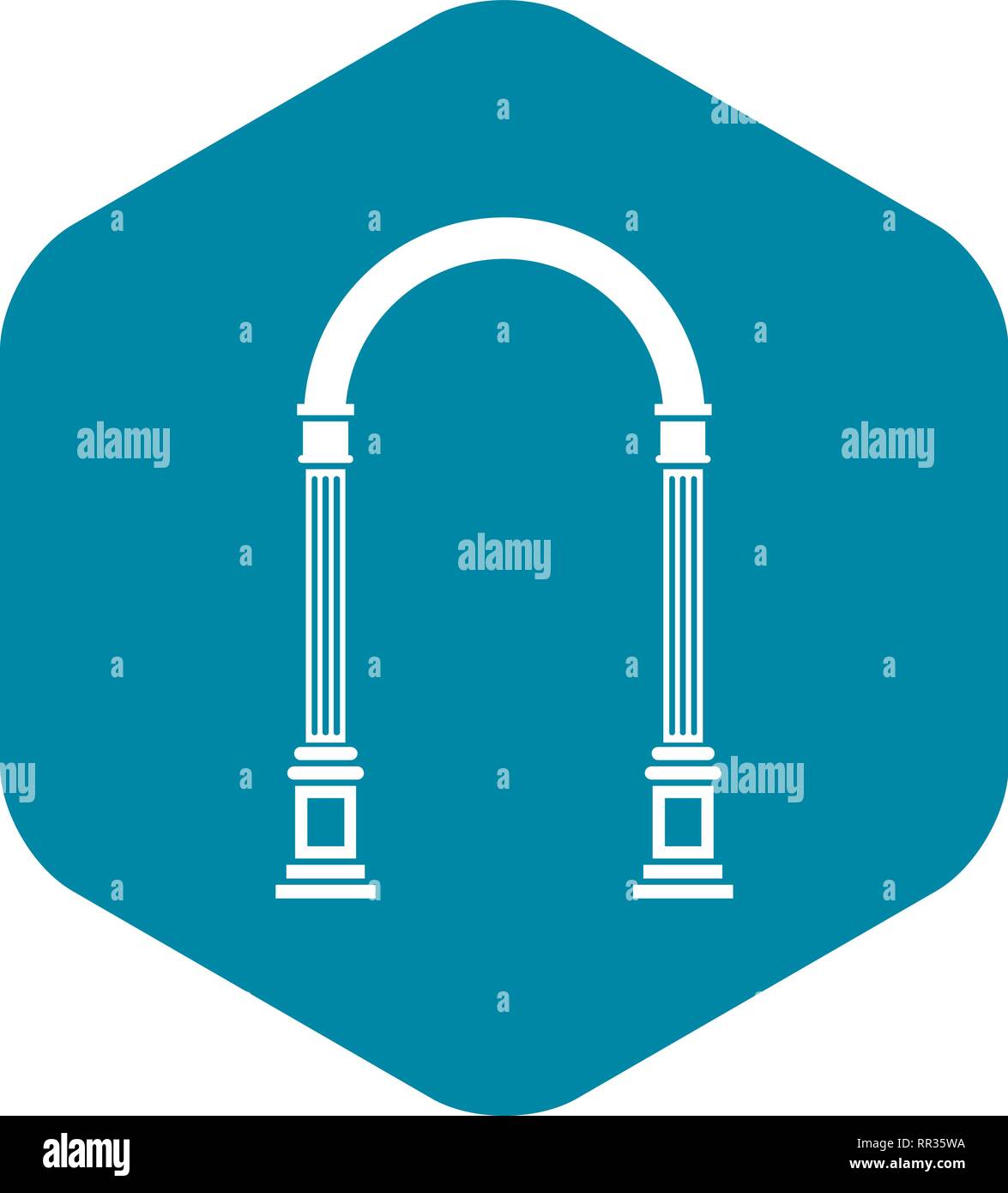 Arch icon, simple style Stock Vector Image & Art - Alamy