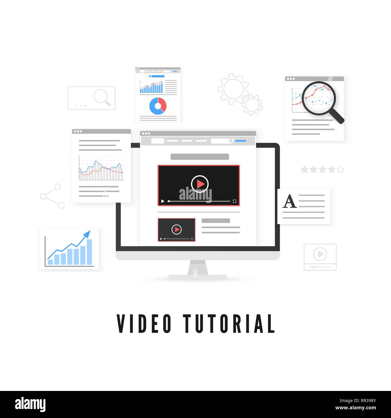 Knowledge online course icon Cut Out Stock Images Pictures Alamy