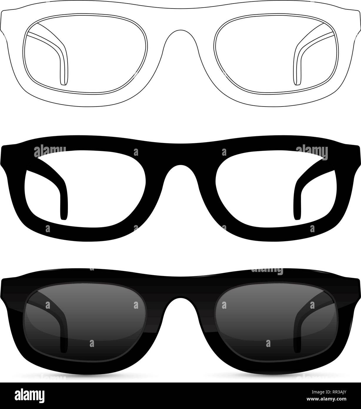 Eye set Stock Vector Images Alamy